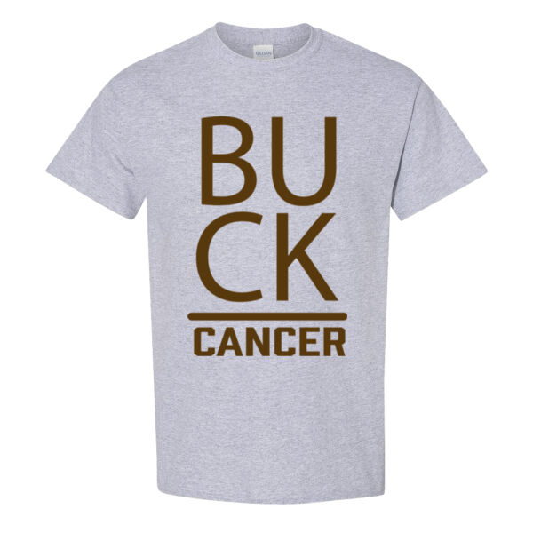 Buck Cancer D3 - Heavy Cotton™ T-Shirt Thumbnail